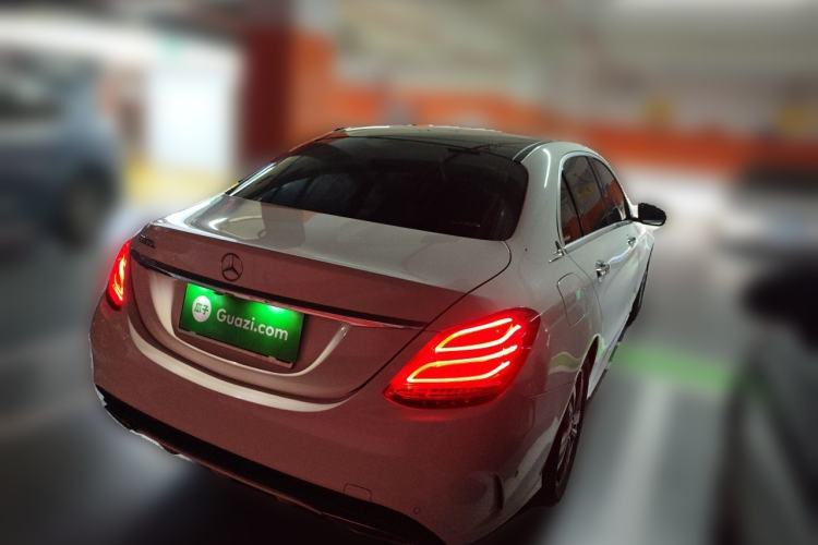 Used Mercedes-Benz C-Class 2017 Facelift C 200 L Sport Edition Rear Right 45 Deg