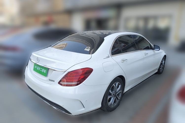 Used Mercedes-Benz C-Class 2017 Revised C 180 L Dynamic Sports Edition Rear Right 45 Deg