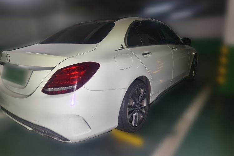Used Mercedes-Benz C-Class 2017 C 200 L 4MATIC Sport Edition Rear Right 45 Deg