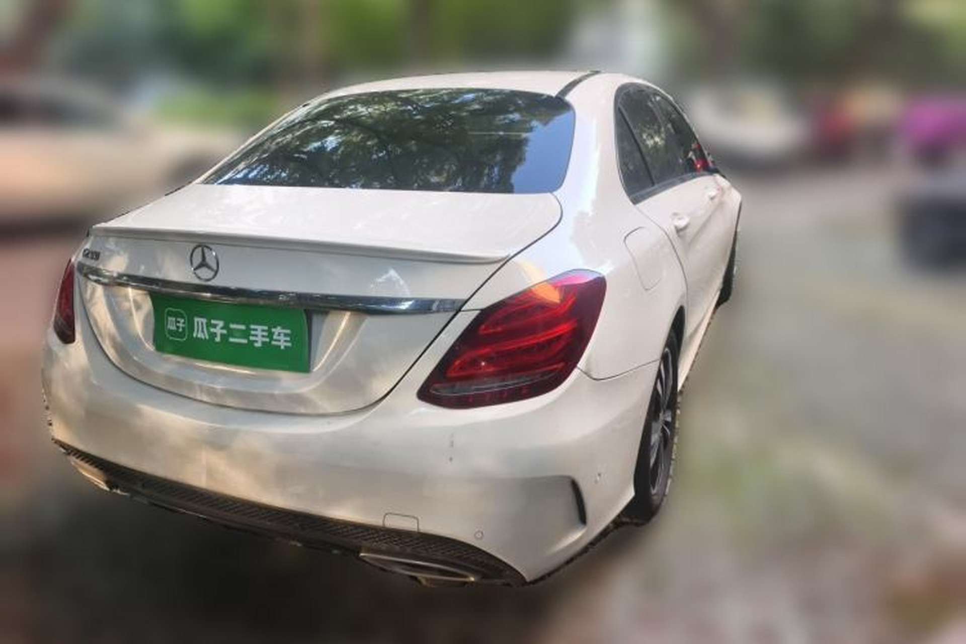Used Mercedes-Benz C-Class 2017 Restyled C 200 Sport Edition Rear Right 45 Deg