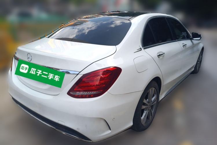 Used Mercedes-Benz C-Class 2017 Facelift C 200 L Sport Edition Rear Right 45 Deg
