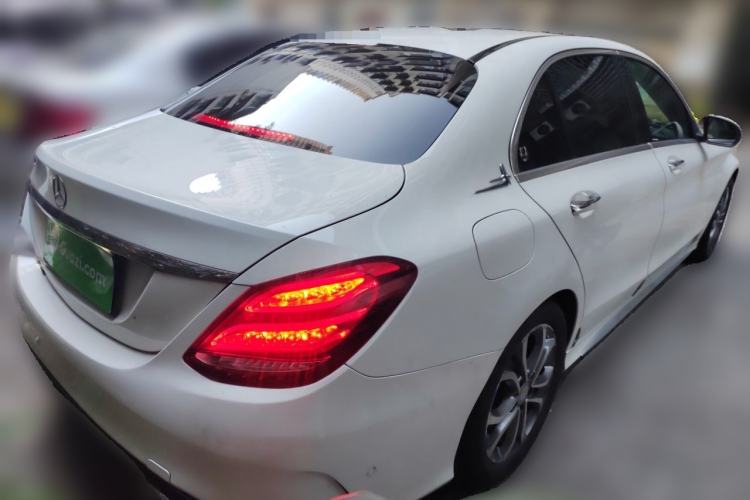 Used Mercedes-Benz C-Class 2017 C 180 L Sport Edition Rear Right 45 Deg