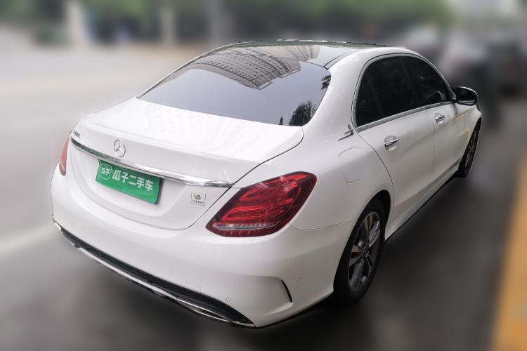 Used Mercedes-Benz C-Class 2017 Facelift C 200 L Sport Edition Rear Right 45 Deg