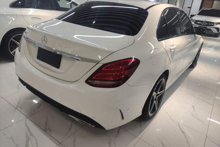 Used Mercedes-Benz C-Class 2017 Restyled C 200 Sport Edition Rear Right 45 Deg