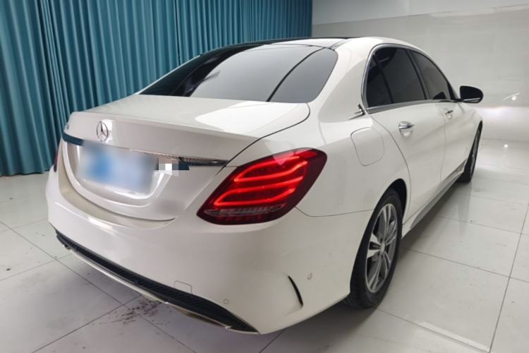Used Mercedes-Benz C-Class 2017 Facelift C 200 L Sport Edition Rear Right 45 Deg