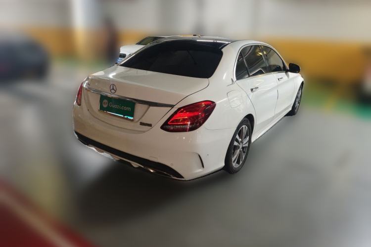 Used Mercedes-Benz C-Class 2017 C 200 L Sport Edition Rear Right 45 Deg