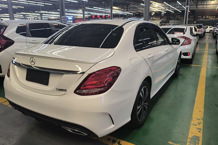 Used Mercedes-Benz C-Class 2017 Restyled C 200 Sport Edition Rear Right 45 Deg