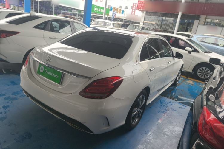 Used Mercedes-Benz C-Class 2017 Facelift C 200 L Sport Edition Rear Right 45 Deg
