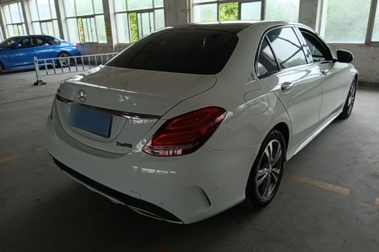 Used Mercedes-Benz C-Class 2017 C 200 L Sport Edition Rear Right 45 Deg