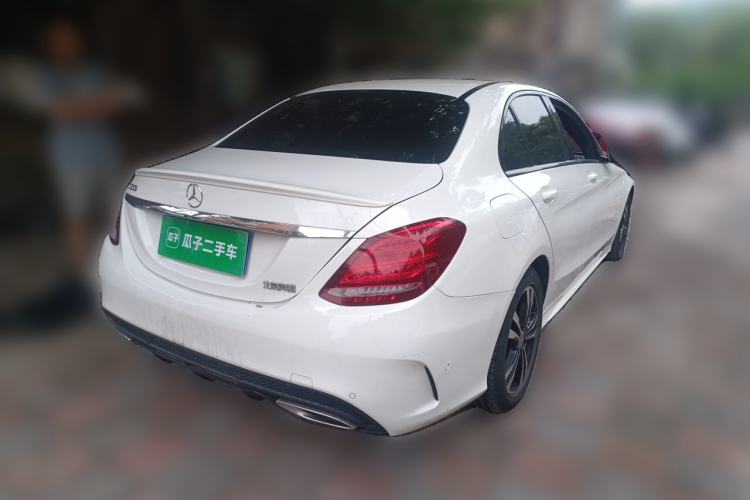 Used Mercedes-Benz C-Class 2017 Restyled C 200 Sport Edition Rear Right 45 Deg