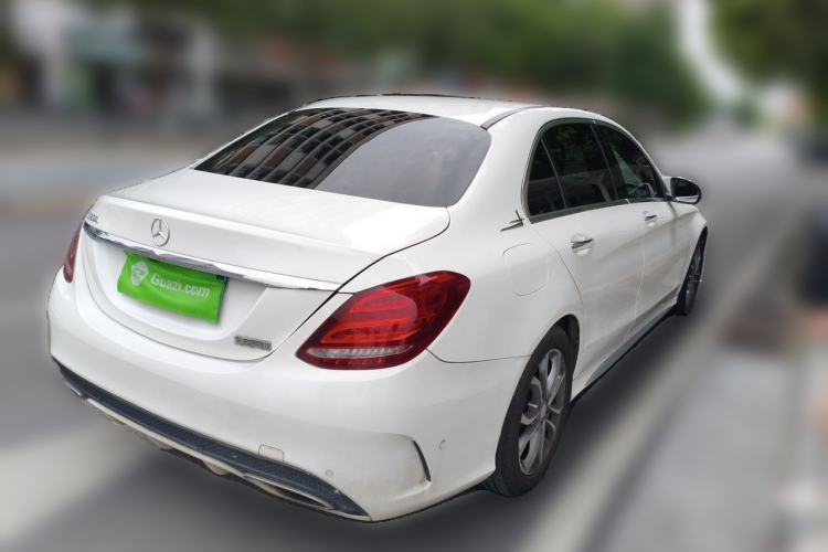 Used Mercedes-Benz C-Class 2017 C 180 L Sport Edition Rear Right 45 Deg