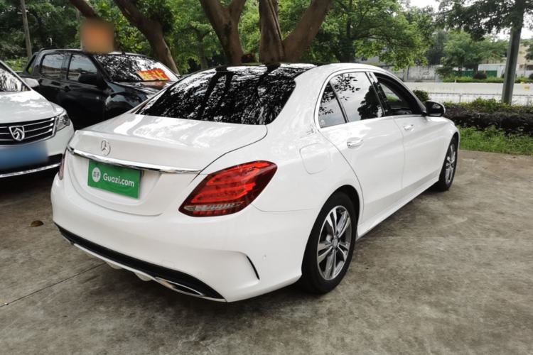 Used Mercedes-Benz C-Class 2017 C 200 L Sport Edition Rear Right 45 Deg