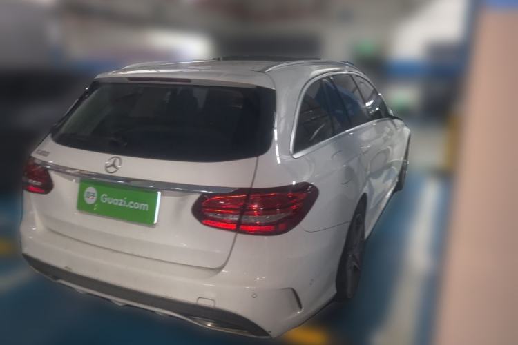 Used Mercedes-Benz C-Class 2017 Facelift C 200 Station Wagon Rear Right 45 Deg