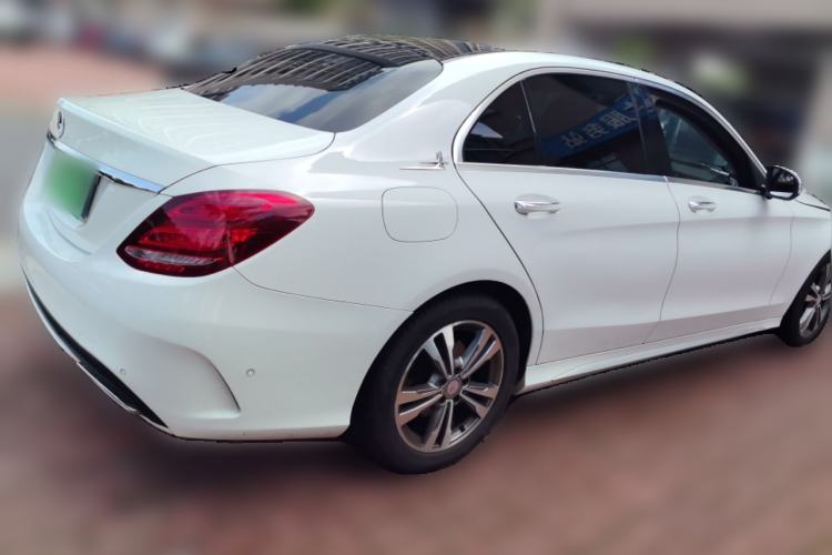 Used Mercedes-Benz C-Class 2017 Facelift C 200 L Sport Edition Rear Right 45 Deg
