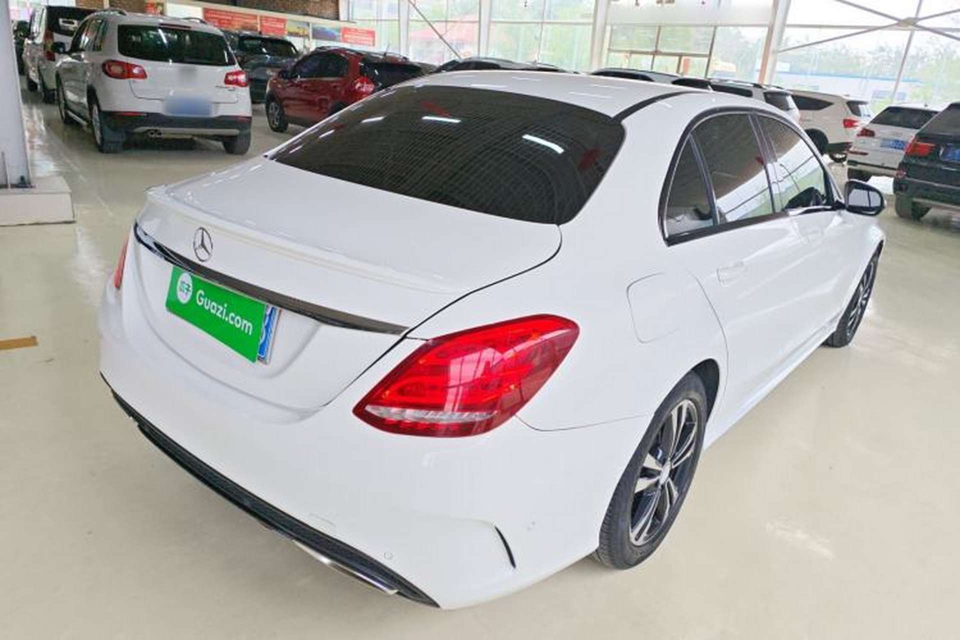 Used Mercedes-Benz C-Class 2017 Restyled C 200 Sport Edition Rear Right 45 Deg