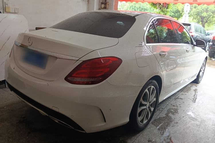 Used Mercedes-Benz C-Class 2017 C 180 L Sport Edition Rear Right 45 Deg