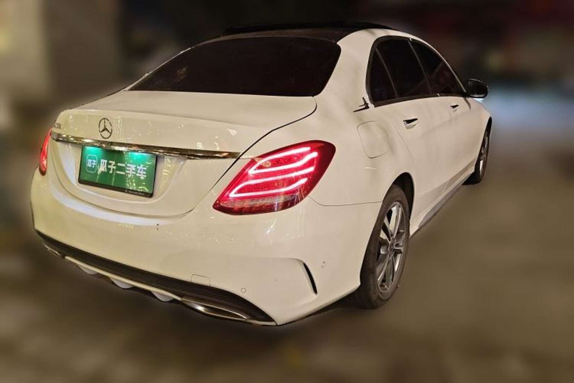 Used Mercedes-Benz C-Class 2017 Facelift C 200 L Rear Right 45 Deg