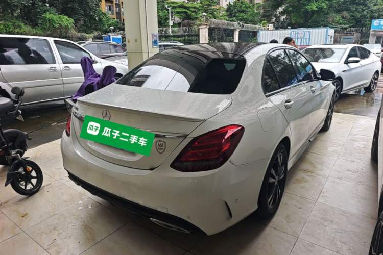Used Mercedes-Benz C-Class 2017 Restyled C 200 Sport Edition Rear Right 45 Deg