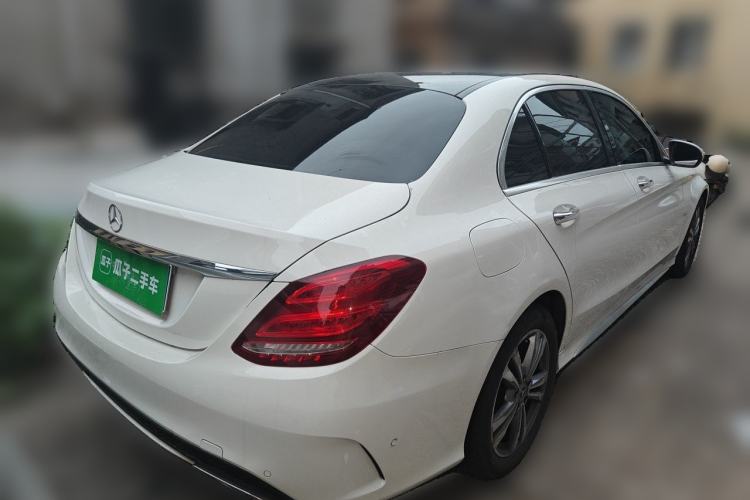 Used Mercedes-Benz C-Class 2017 Facelift C 200 L Sport Edition Rear Right 45 Deg