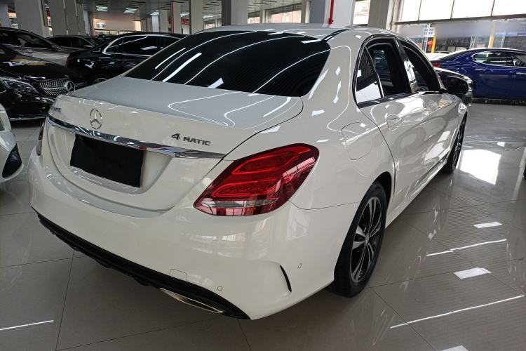Used Mercedes-Benz C-Class 2017 C 200 Sport Edition Rear Right 45 Deg