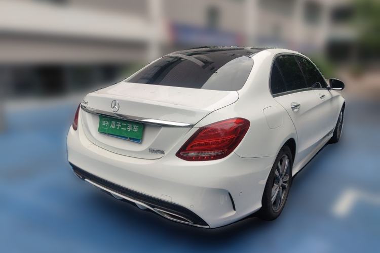 Used Mercedes-Benz C-Class 2017 C 200 L Sport Edition Rear Right 45 Deg