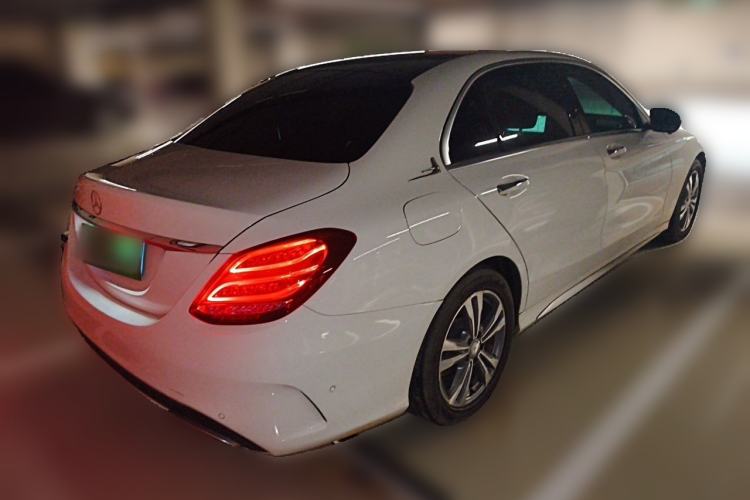 Used Mercedes-Benz C-Class 2017 C 200 L Sport Edition Rear Right 45 Deg