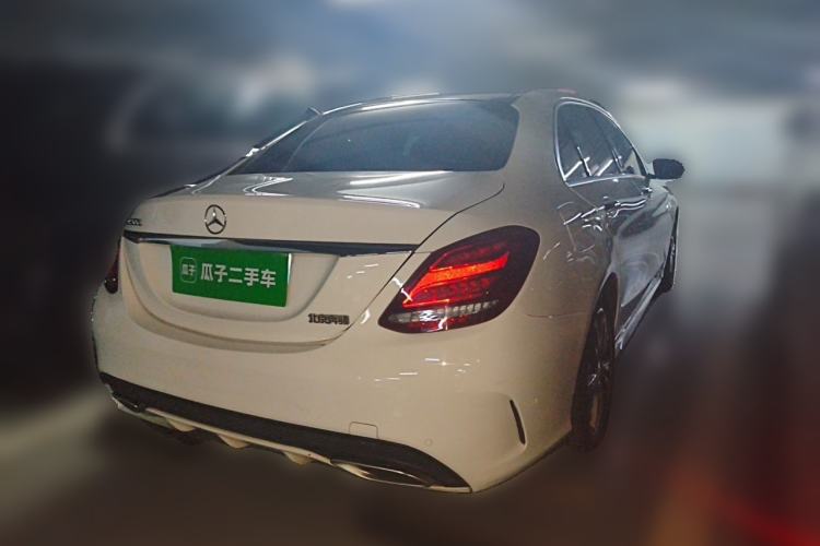 Used Mercedes-Benz C-Class 2017 C 200 L Sport Edition Rear Right 45 Deg