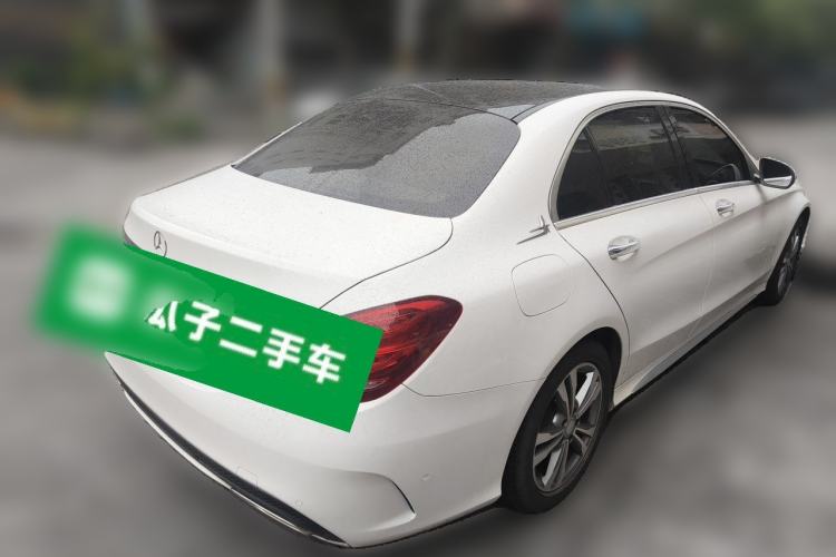 Used Mercedes-Benz C-Class 2017 Facelift C 200 L Sport Edition Rear Right 45 Deg