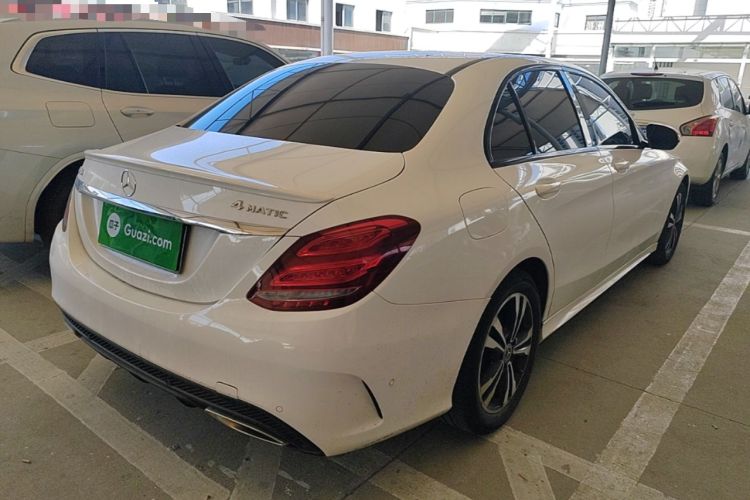 Used Mercedes-Benz C-Class 2017 Restyled C 200 Sport Edition Rear Right 45 Deg