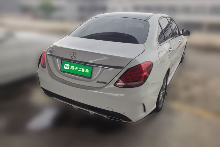 Used Mercedes-Benz C-Class 2017 C 200 L Sport Edition Rear Right 45 Deg