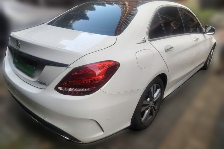 Used Mercedes-Benz C-Class 2017 C 200 L Sport Edition Rear Right 45 Deg