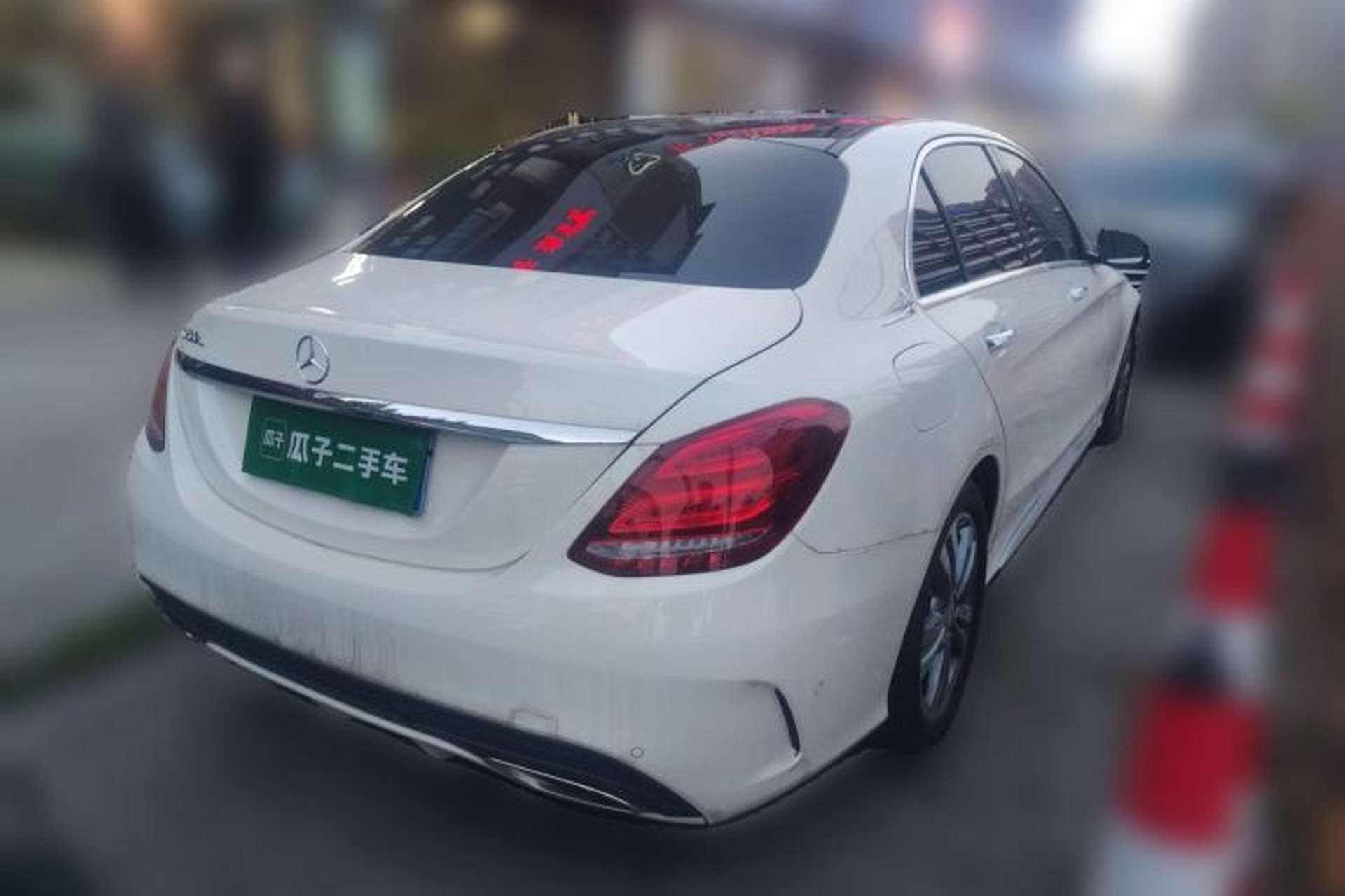 Used Mercedes-Benz C-Class 2017 Facelift C 200 L Sport Edition Rear Right 45 Deg