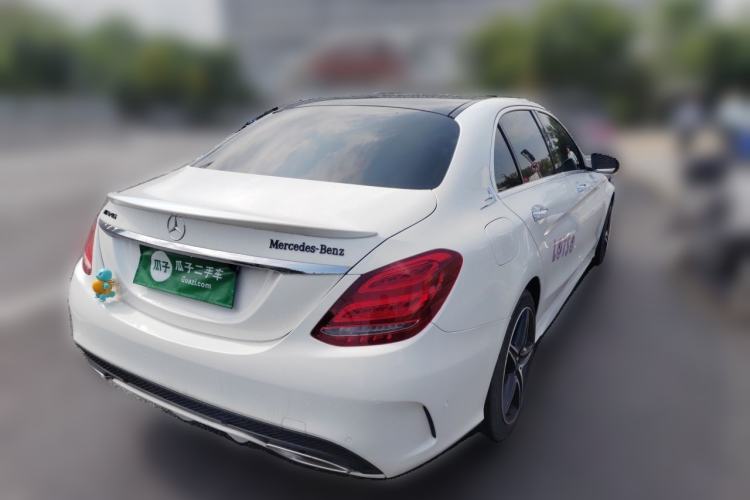 Used Mercedes-Benz C-Class 2017 Facelift C 200 L Sport Edition Rear Right 45 Deg