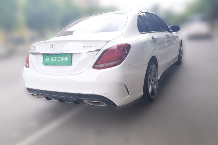 Used Mercedes-Benz C-Class 2017 Restyled C 200 Sport Edition Rear Right 45 Deg