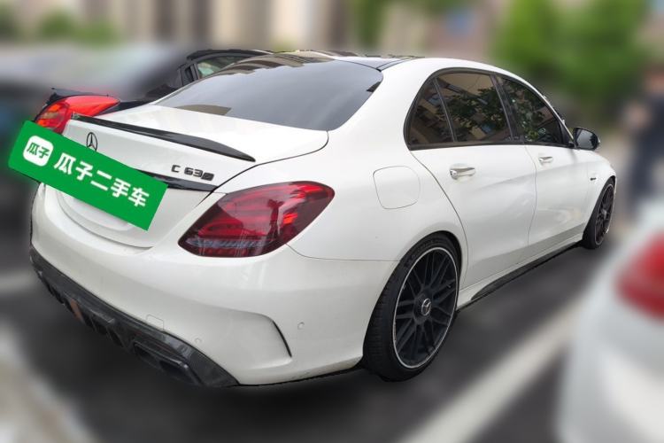 Used Mercedes-Benz C-Class 2017 C 200 L Sport Edition Rear Right 45 Deg