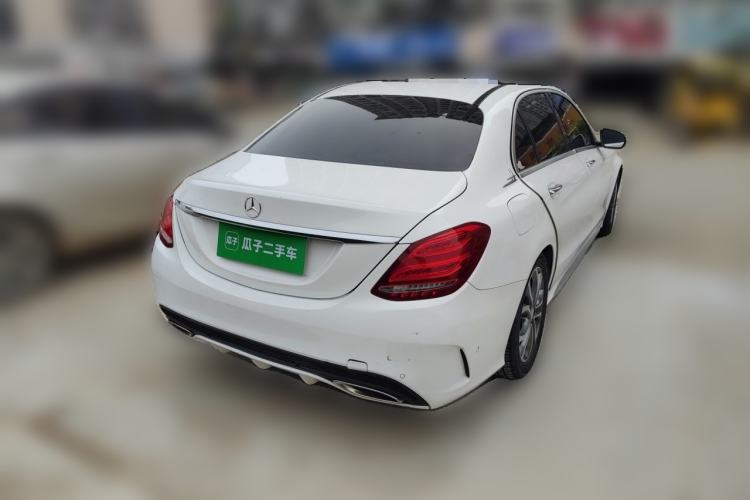 Used Mercedes-Benz C-Class 2017 C 180 L Sport Edition Rear Right 45 Deg
