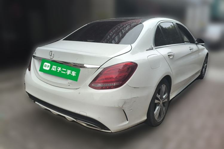Used Mercedes-Benz C-Class 2017 C 200 L Sport Edition Rear Right 45 Deg