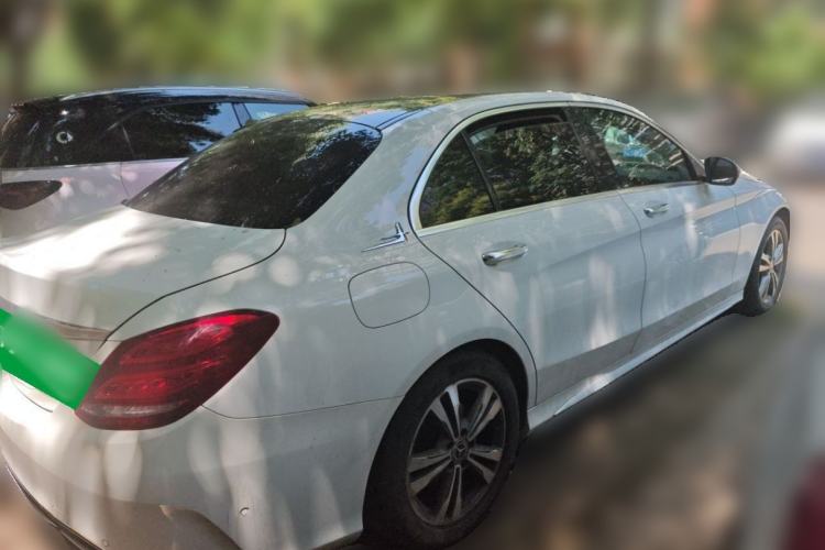 Used Mercedes-Benz C-Class 2017 C 200 L Sport Edition Rear Right 45 Deg