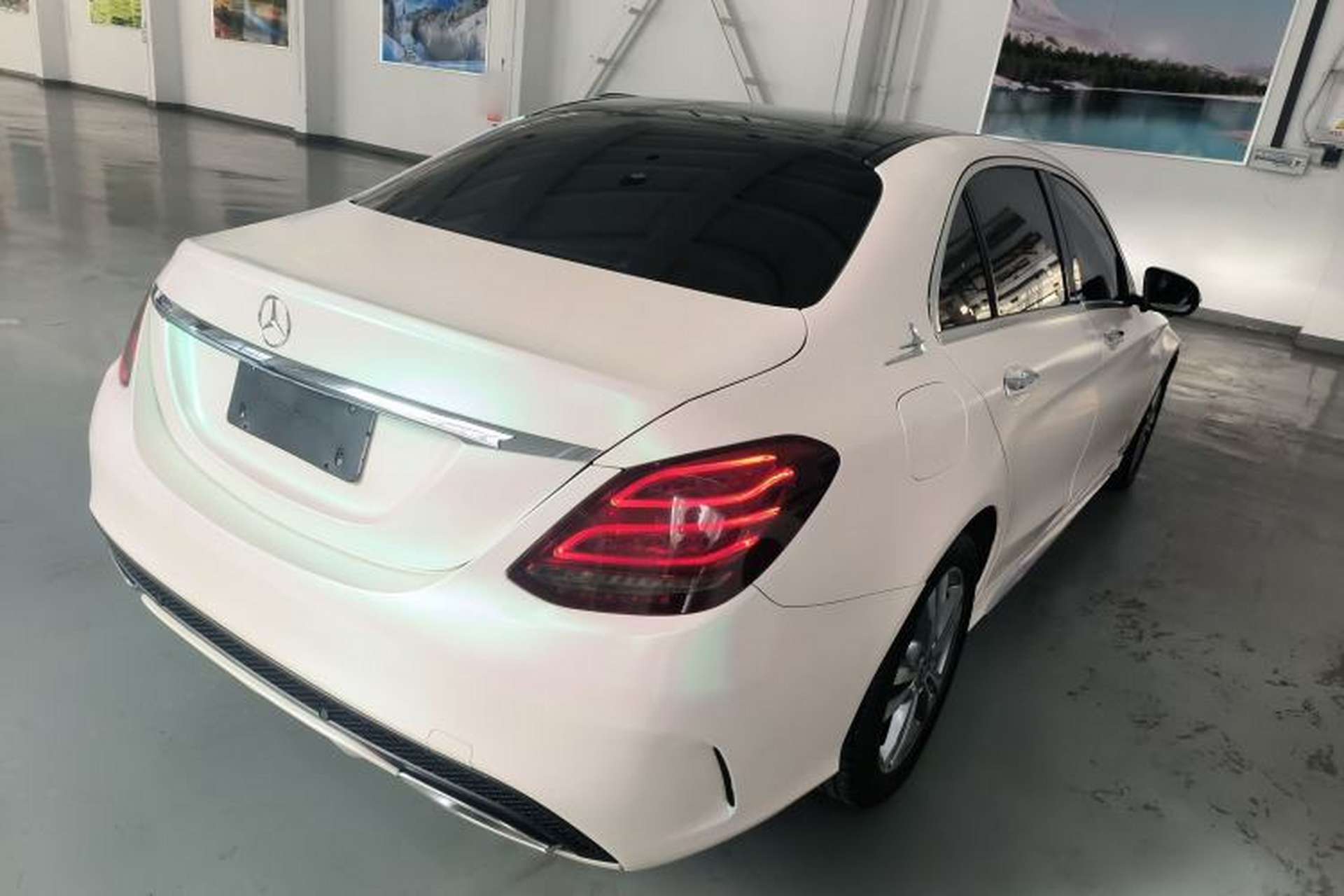 Used Mercedes-Benz C-Class 2017 Facelift C 200 L Sport Edition Rear Right 45 Deg