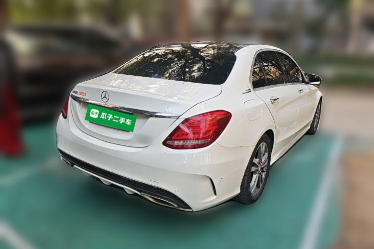 Used Mercedes-Benz C-Class 2017 C 200 L Sport Edition Rear Right 45 Deg