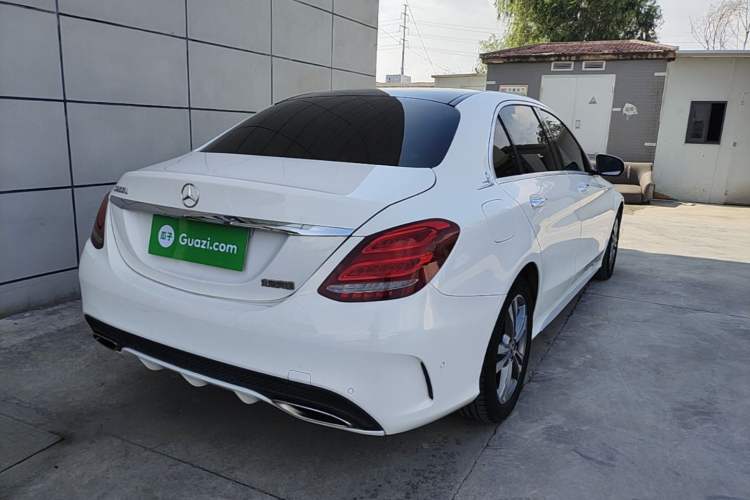 Used Mercedes-Benz C-Class 2017 Facelift C 200 L Sport Edition Rear Right 45 Deg