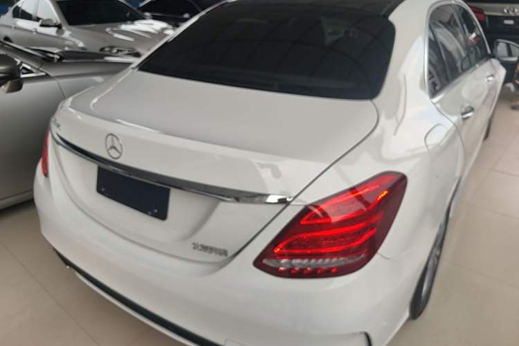 Used Mercedes-Benz C-Class 2017 C 200 L Sport Edition Rear Right 45 Deg