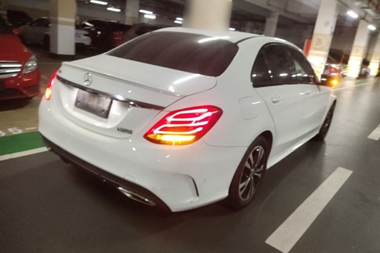 Used Mercedes-Benz C-Class 2017 Restyled C 200 Sport Edition Rear Right 45 Deg