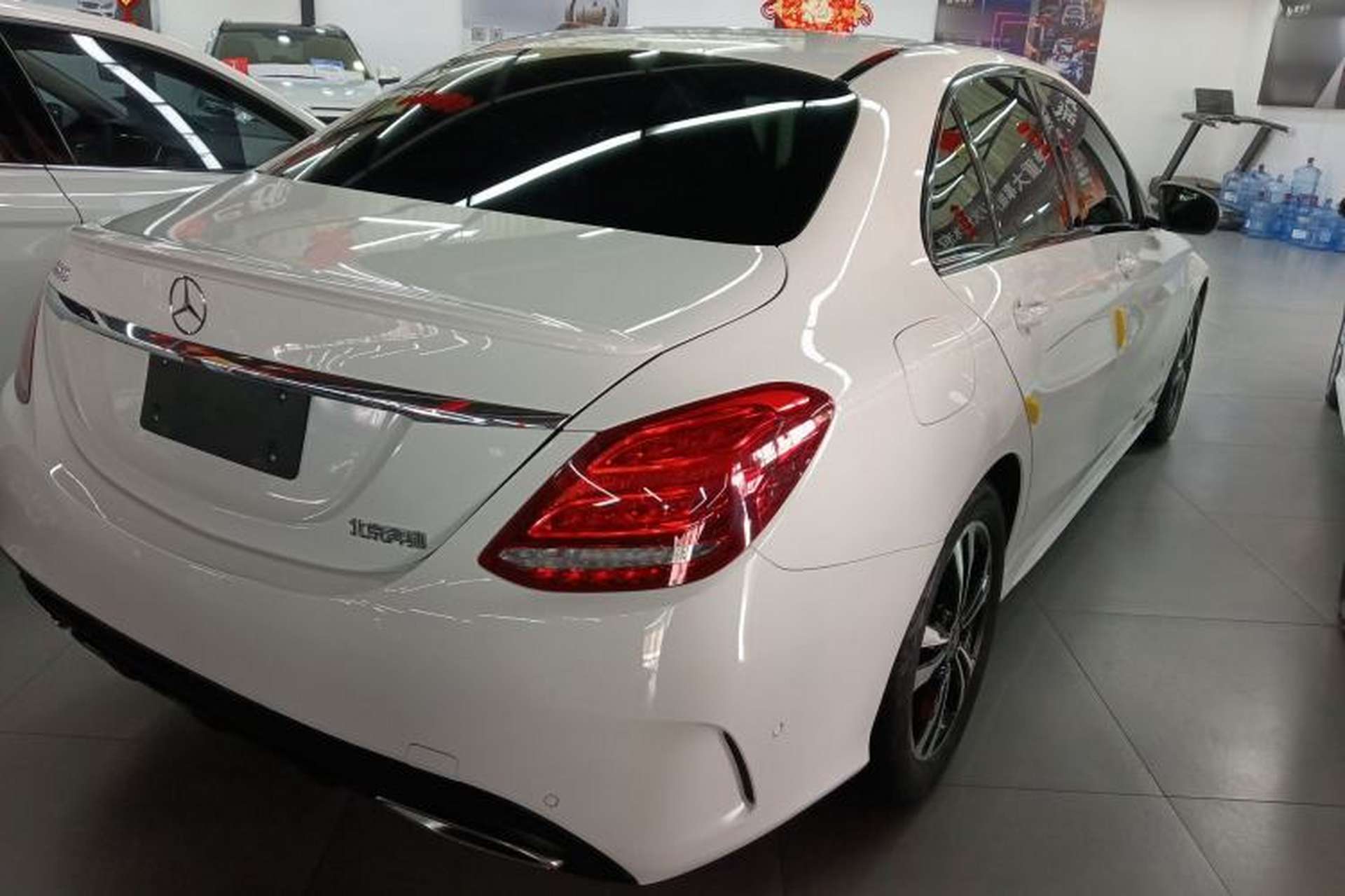 Used Mercedes-Benz C-Class 2017 Restyled C 200 Sport Edition Rear Right 45 Deg