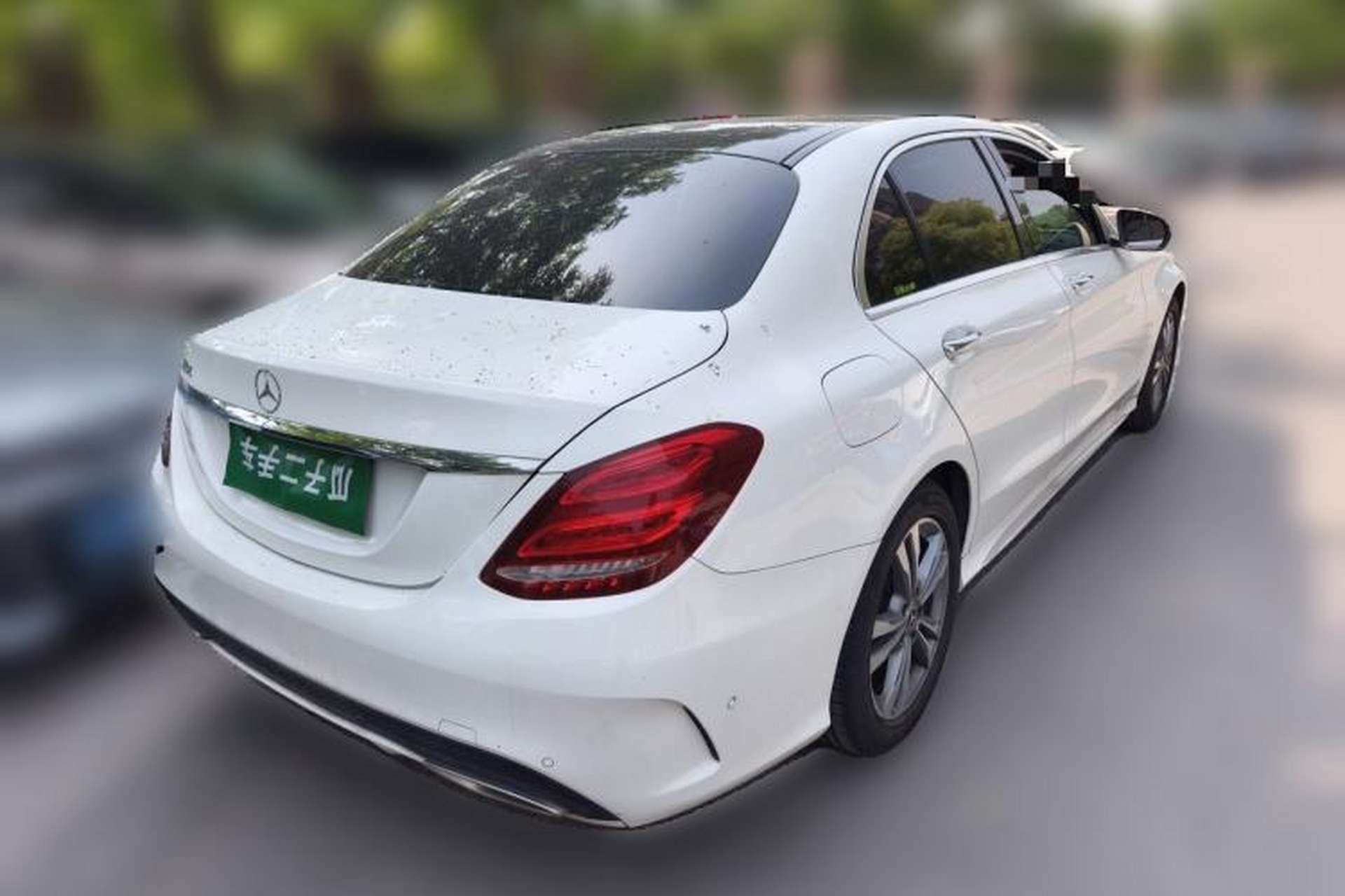 Used Mercedes-Benz C-Class 2017 Facelift C 200 L Sport Edition Rear Right 45 Deg