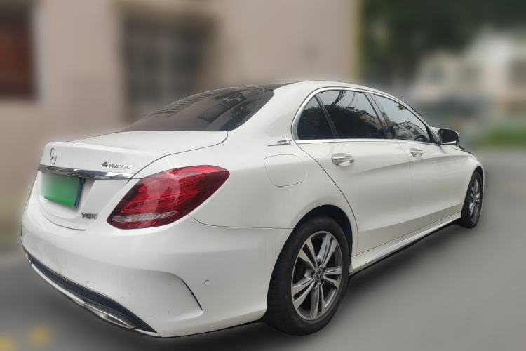 Used Mercedes-Benz C-Class 2017 C 200 L Sport Edition Rear Right 45 Deg