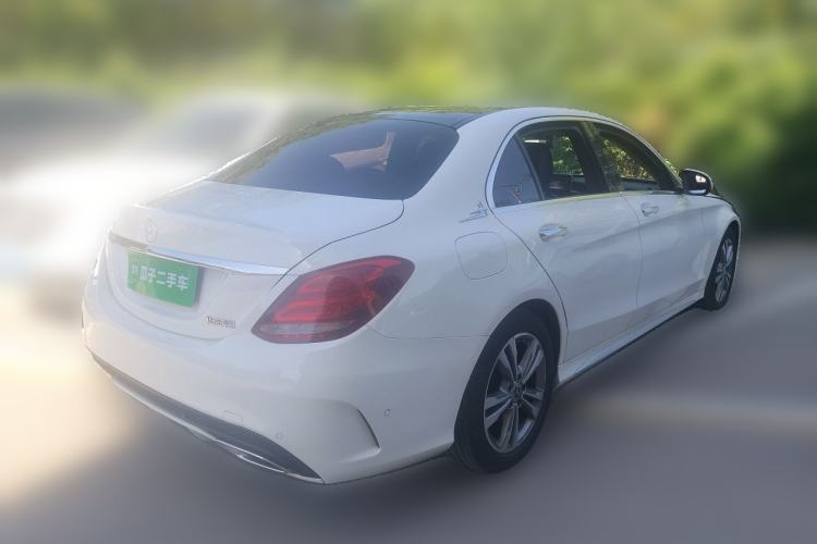 Used Mercedes-Benz C-Class 2017 C 200 L Sport Edition Rear Right 45 Deg