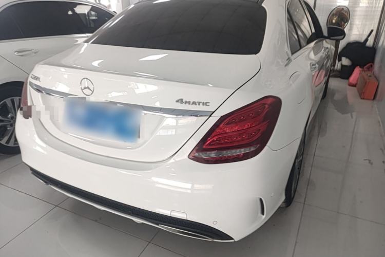 Used Mercedes-Benz C-Class 2017 Facelift C 200 L 4MATIC Sport Edition Rear Right 45 Deg