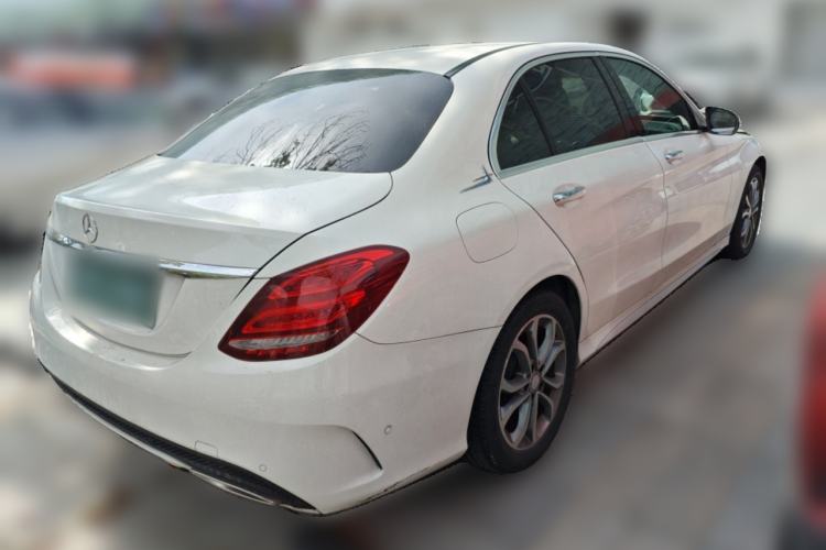 Used Mercedes-Benz C-Class 2017 C 180 L Sport Edition Rear Right 45 Deg
