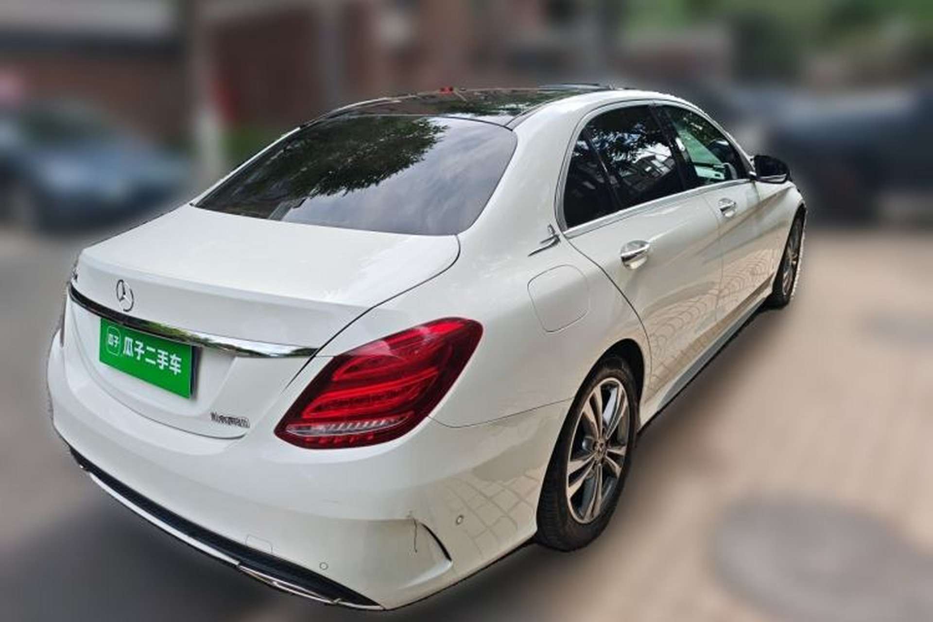 Used Mercedes-Benz C-Class 2017 Facelift C 200 L Sport Edition Rear Right 45 Deg